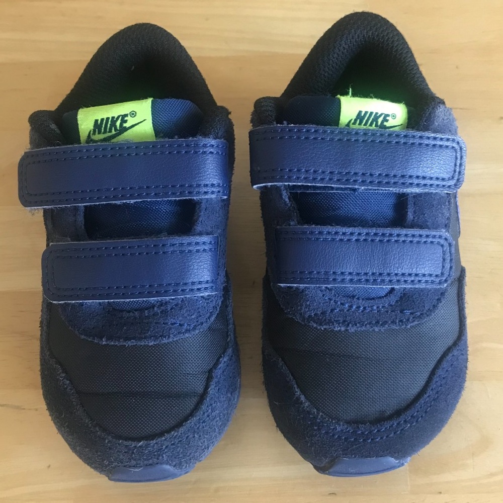 Nike Court Royale Toddler Shoes. Blue & Yellow Suede CN8560-010. Boy’s Size 6C.